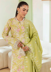 Nissa By Rajbari Floral Symphony Premium Embroidered Marina 3 Piece Unstitched Suit RB25NFS D-PM-10